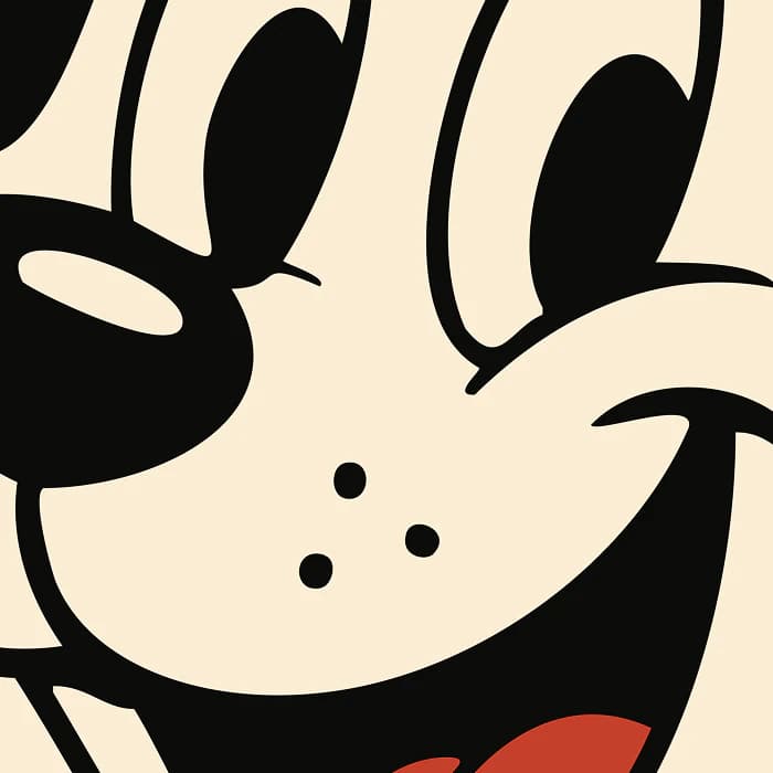 The same Procreate illustration traced into a clean SVG by PerfectVector, with crisp edges that stay sharp at the same zoom