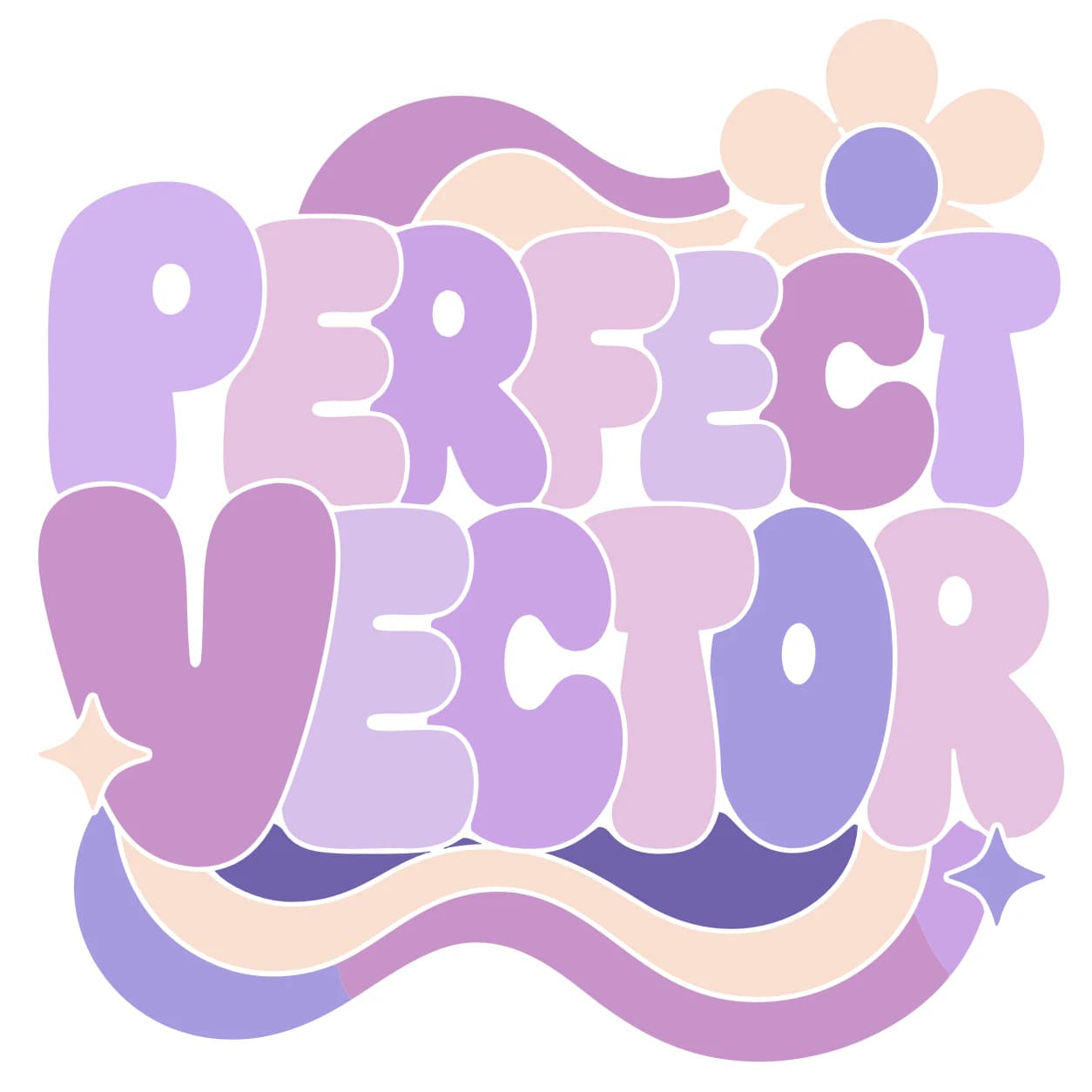 Lo stesso design per maglietta convertito da PerfectVector in tracciati vettoriali puliti con la palette ridotta a tre colori spot stampabili