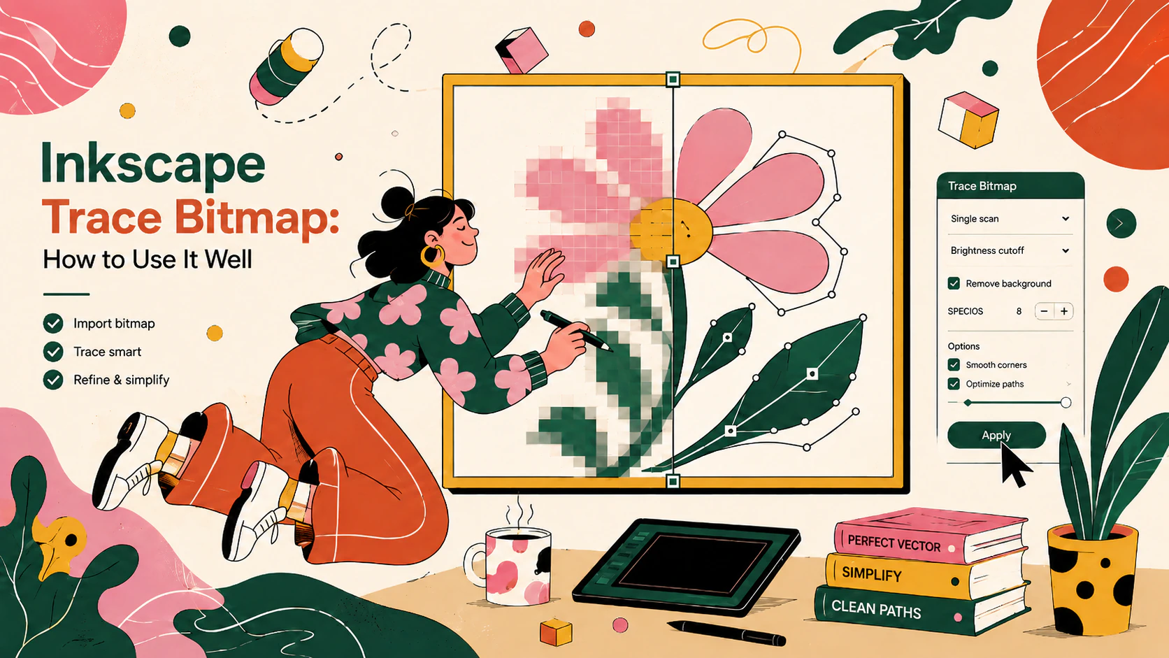 Inkscape Trace Bitmap: How to Use It Well (and When to Skip It ...